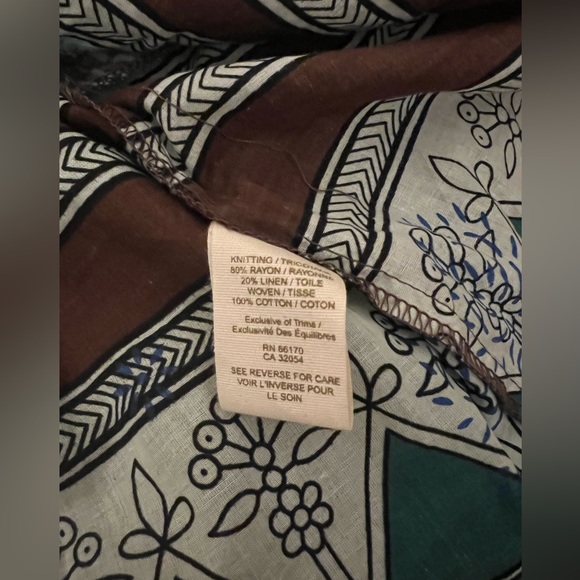 Free People floral tunic / size XS* - Picture 6 of 6